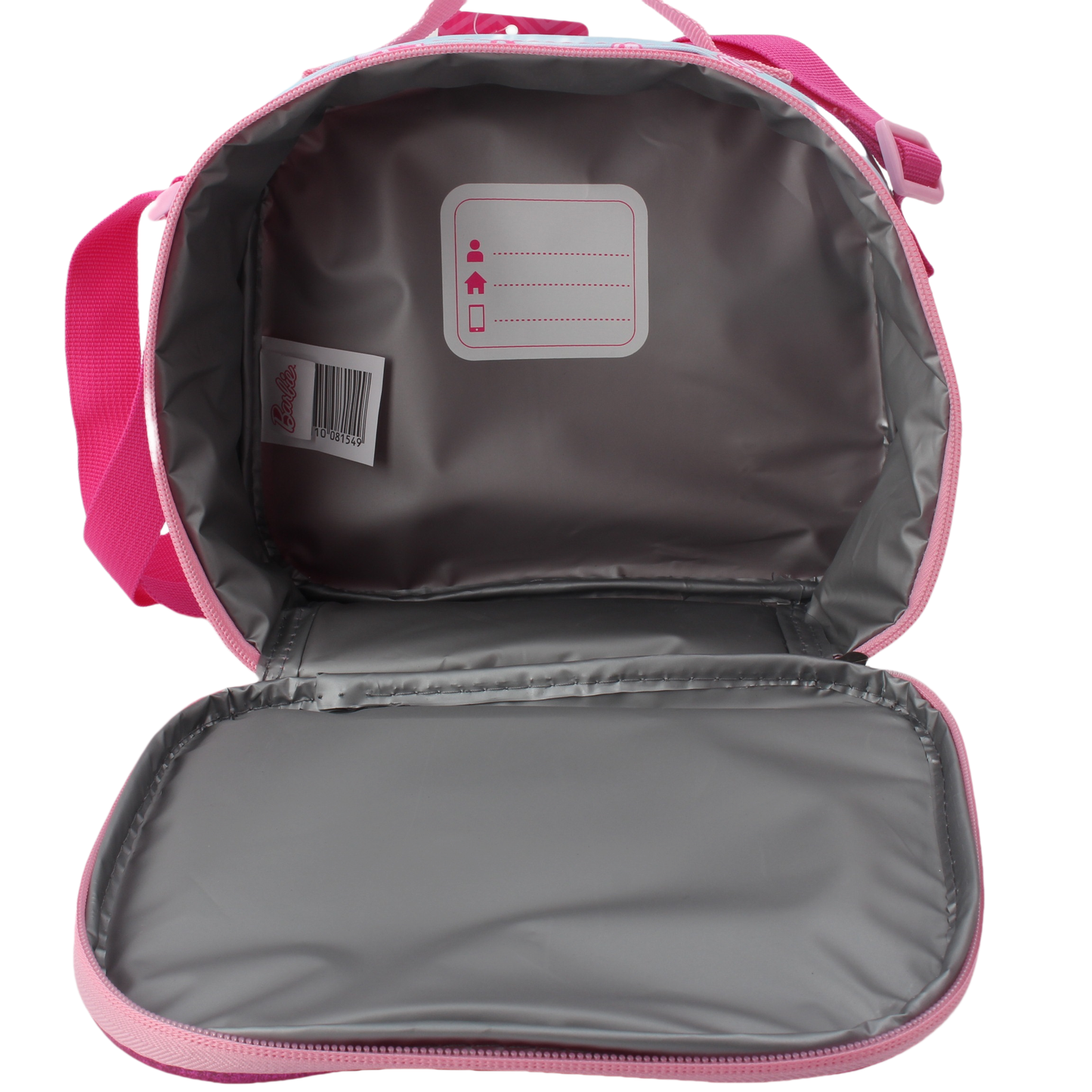 Set Promo con Ruedas Mochila + Lonchera + Estuche Barbie