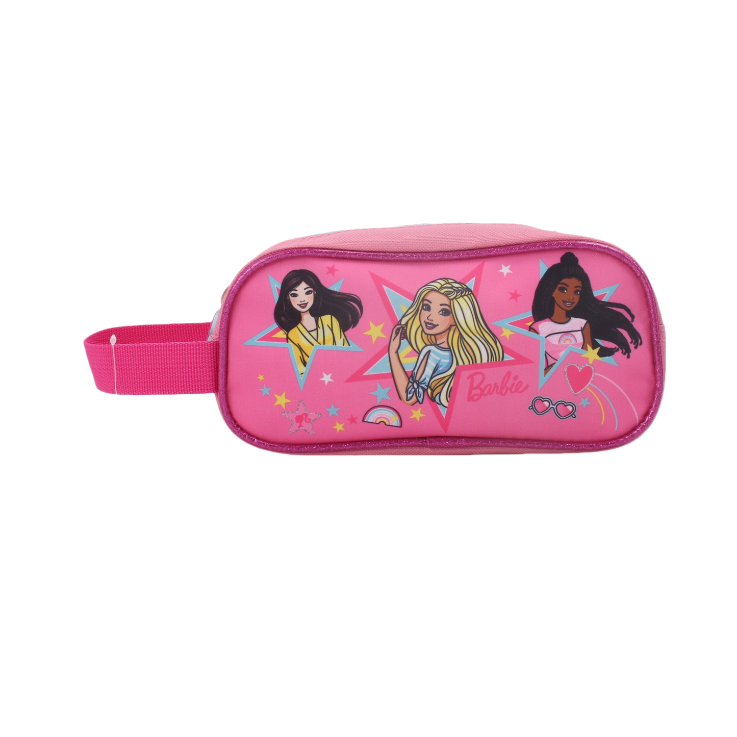 Set Promo con Ruedas Mochila + Lonchera + Estuche Barbie