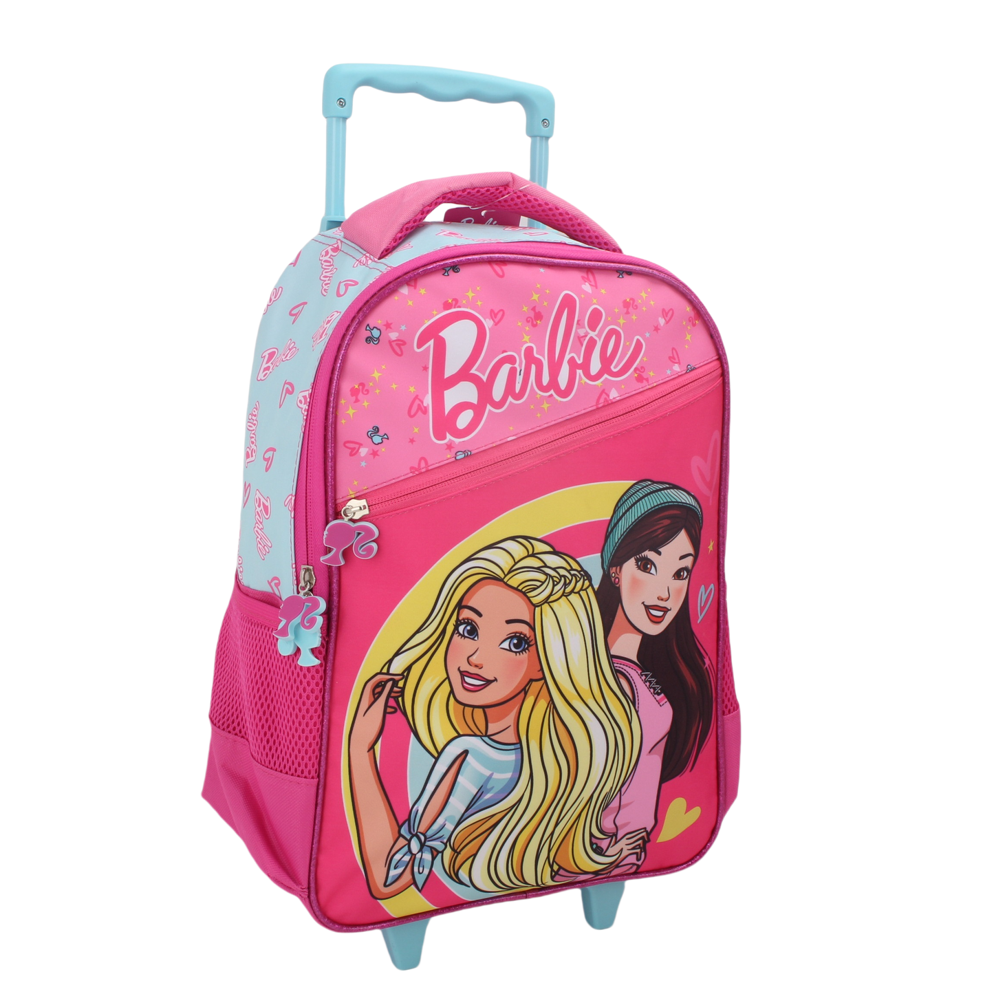 Set Promo con Ruedas Mochila + Lonchera + Estuche Barbie