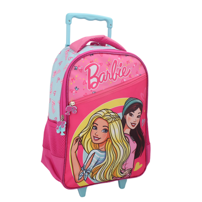 Set Promo con Ruedas Mochila + Lonchera + Estuche Barbie