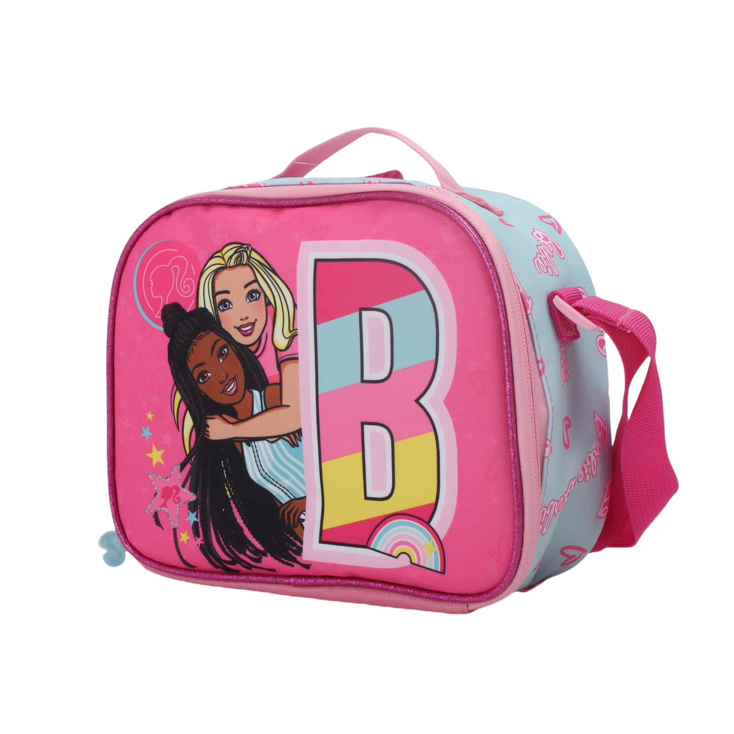 Set Promo con Ruedas Mochila + Lonchera + Estuche Barbie