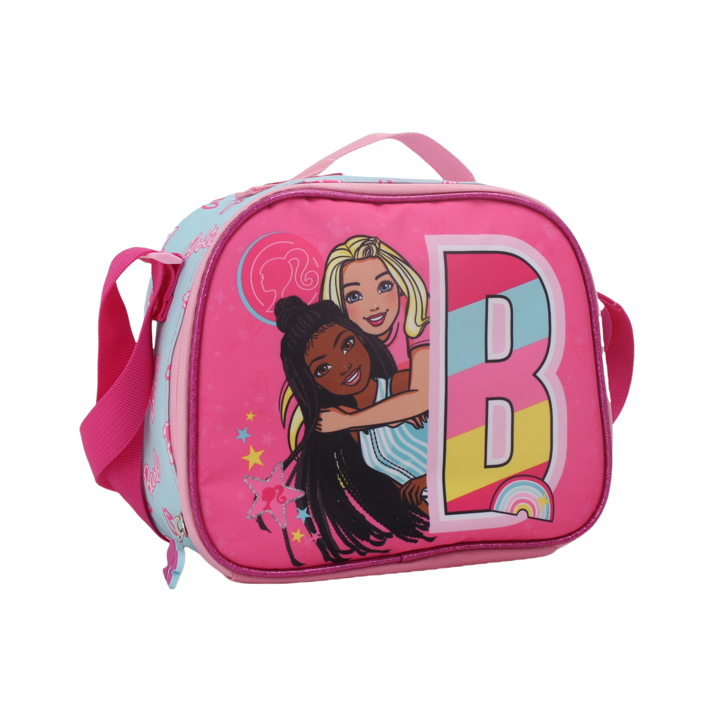 Set Promo con Ruedas Mochila + Lonchera + Estuche Barbie