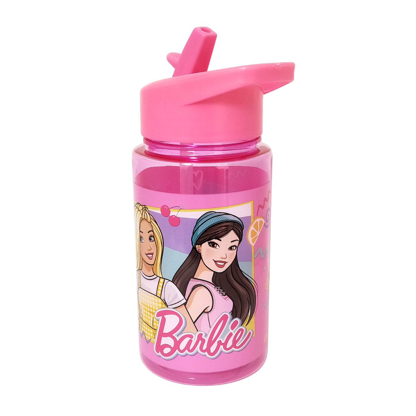Botella Con Bombilla Barbie