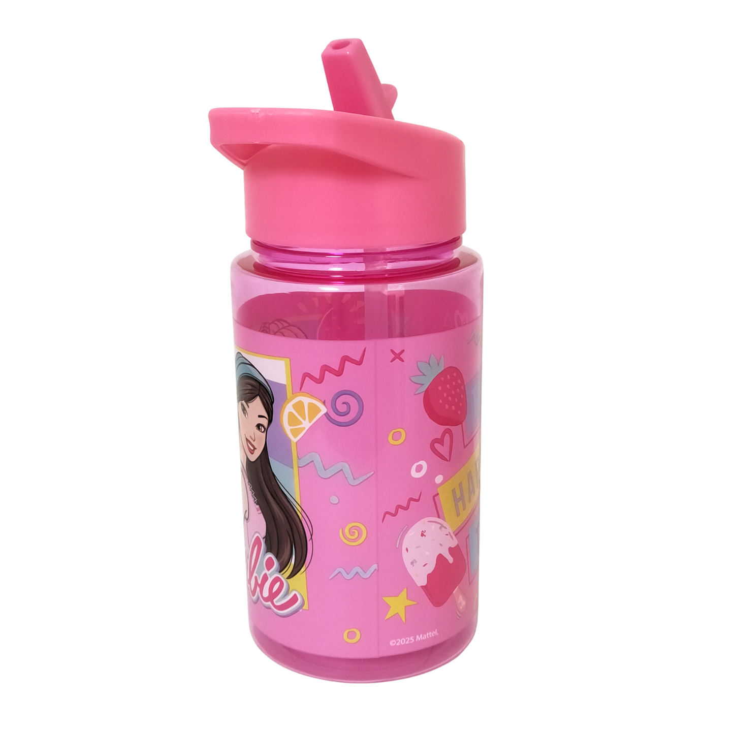 Botella Con Bombilla Barbie