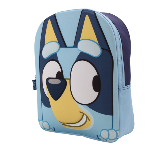 Mochila Infantil 3D Face Bluey