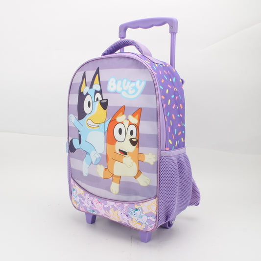 Mochila Infantil con Ruedas 15" Bluey