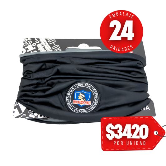 x Mayor Bandana Cuello Colo Colo