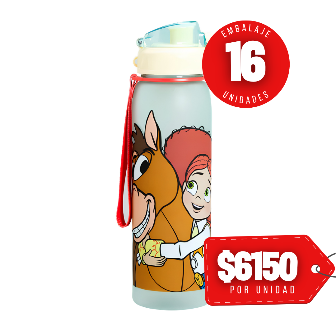 x Mayor Botella 1 Litro Rubber Toy Story 5 Jessie