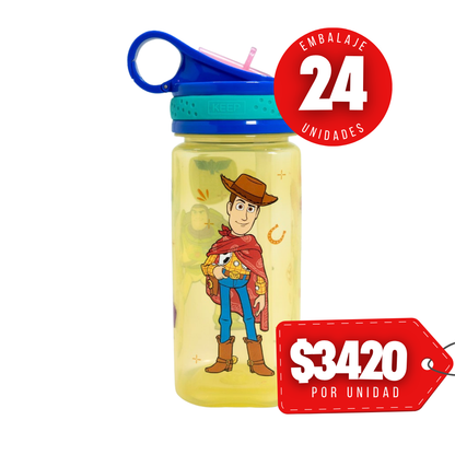 x Mayor Botella Cuadrada 500ml Toy Story 5