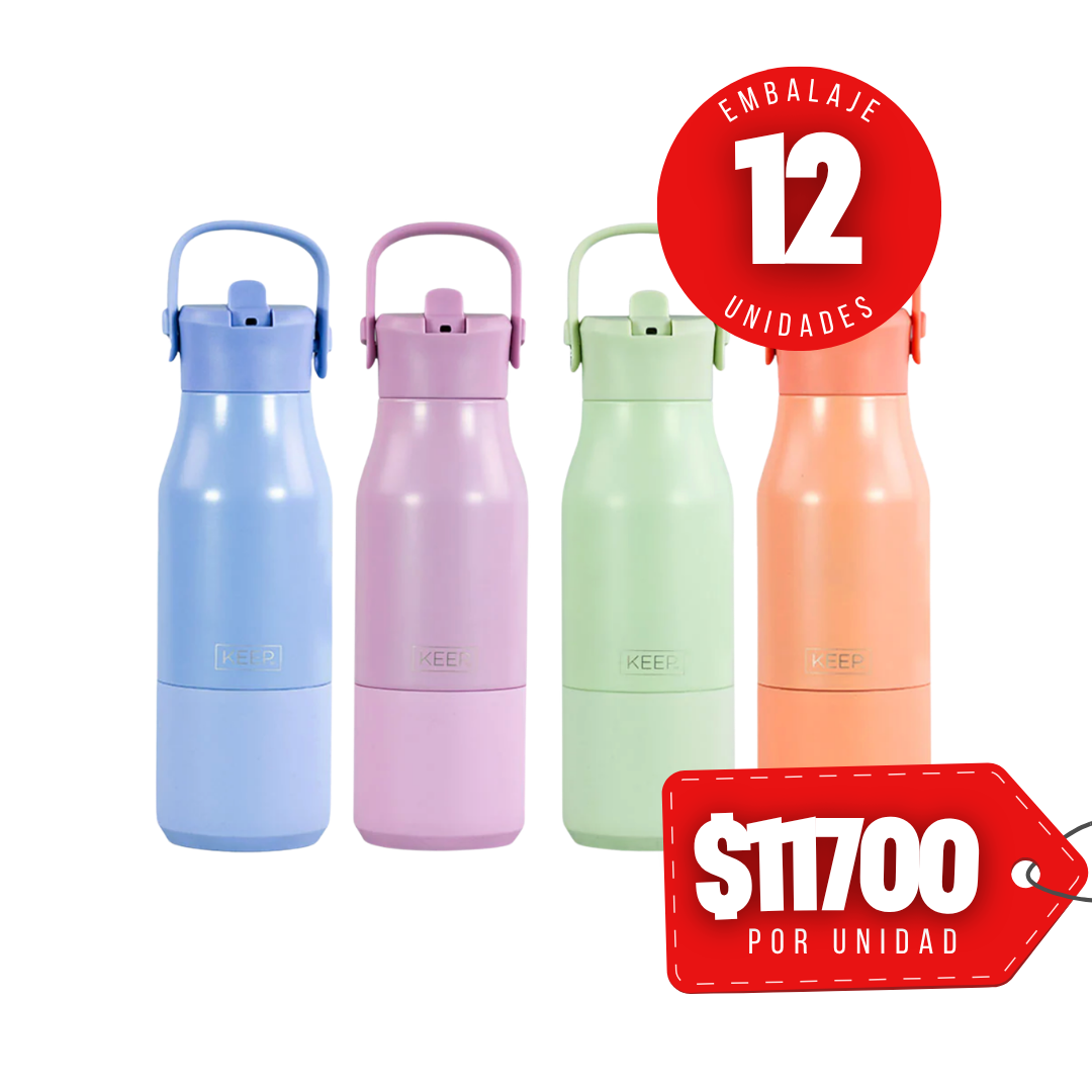 x Mayor Botella Insulada Colors 700ml Keep