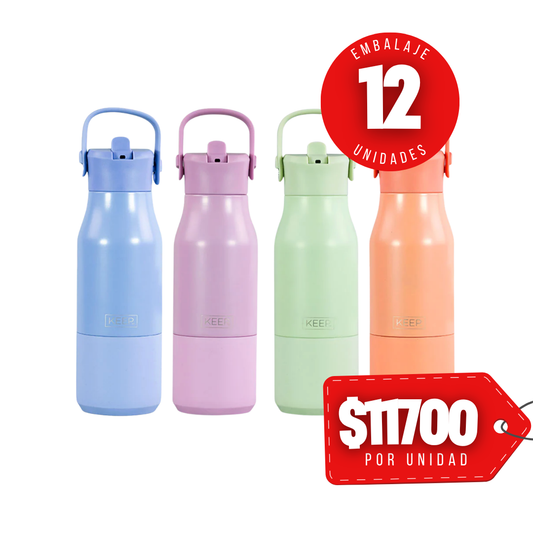 x Mayor Botella Insulada Colors 700ml Keep