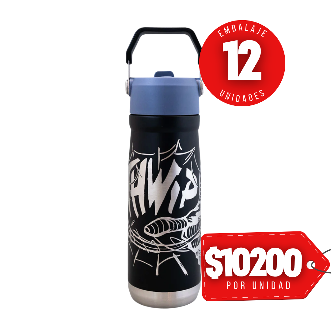 x Mayor Botella Mango 650 Spiderman Termica