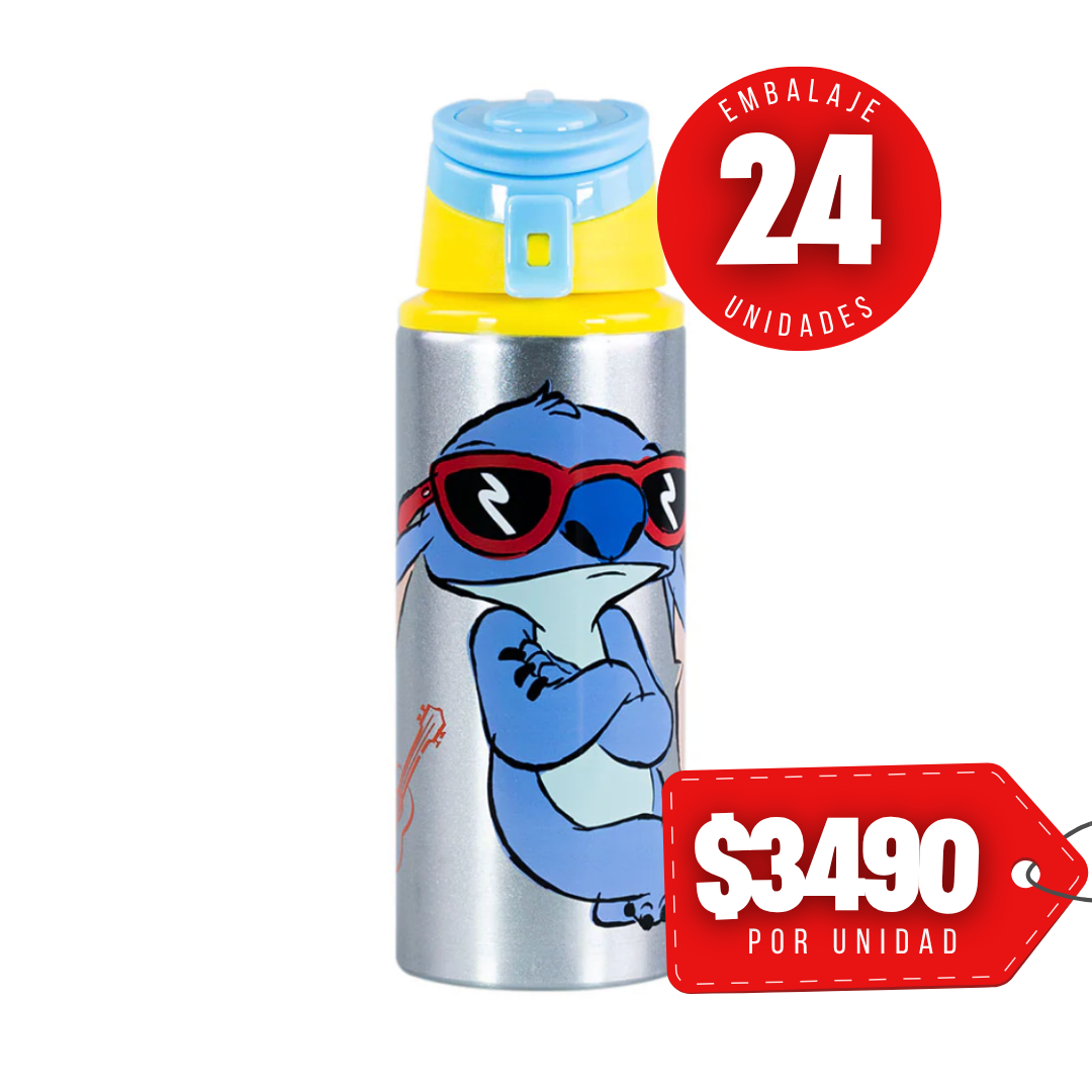 x Mayor Botella Metalica 500ml Vibra Stitch