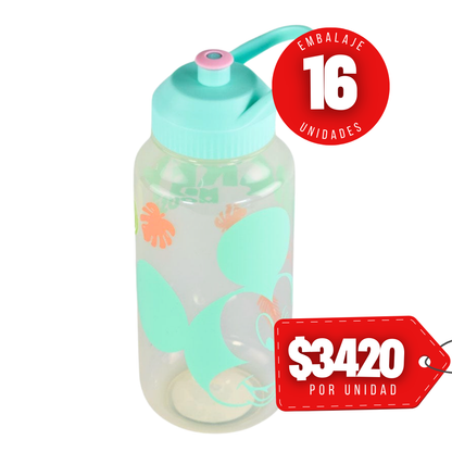x Mayor Botella Mickey 1lt Summer Disney