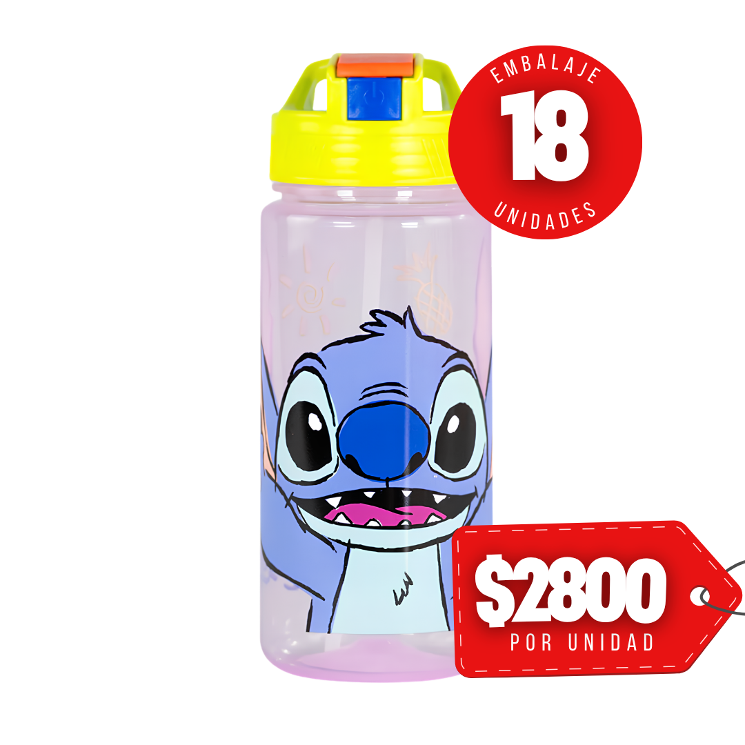 x Mayor Botella Switch 400ml Stitch Vibra