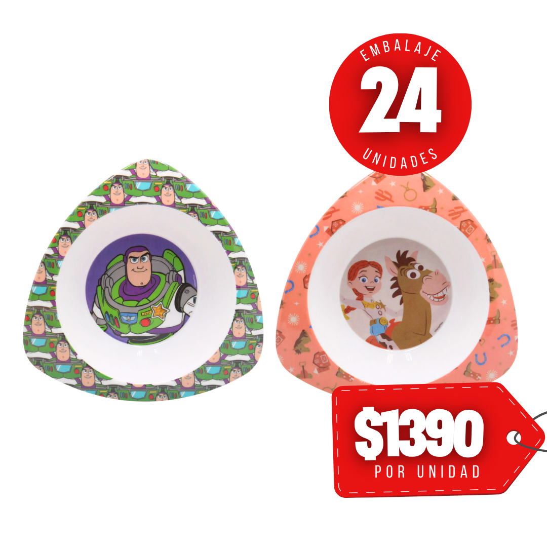 x Mayor Bowl Melamina Jessie y Buzz Toy Story