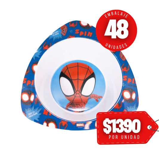 x Mayor Bowl Melamina Spiderman