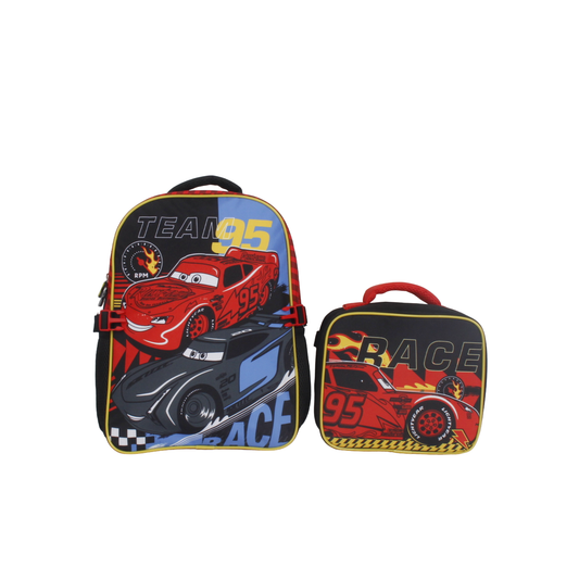 Mochila con Lonchera Cars