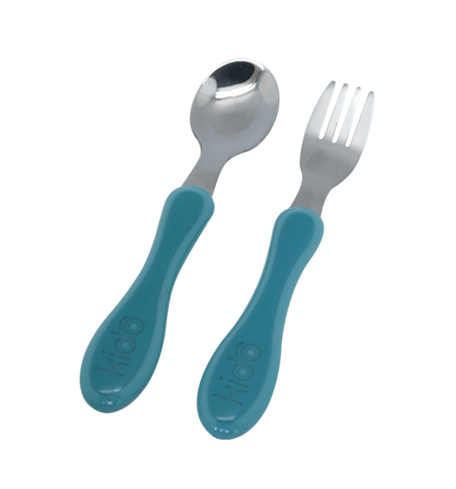 Set Cubiertos Metalicos Kido