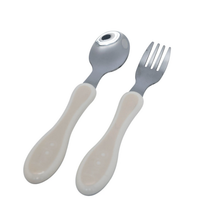 Set Cubiertos Metalicos Kido