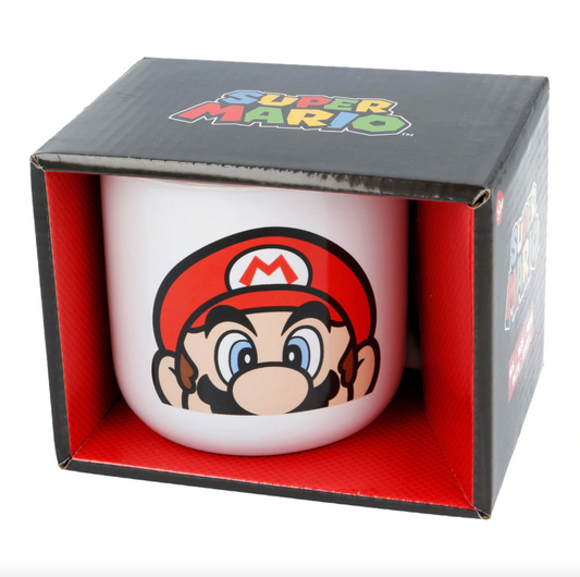 Tazon Ceramica Juvenil Super Mario 420ml