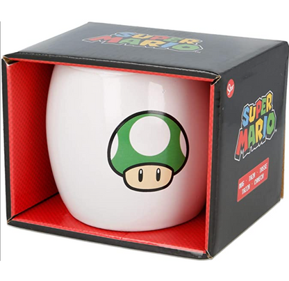 Tazon Ceramica Juvenil Super Mario Mushroom 420ml