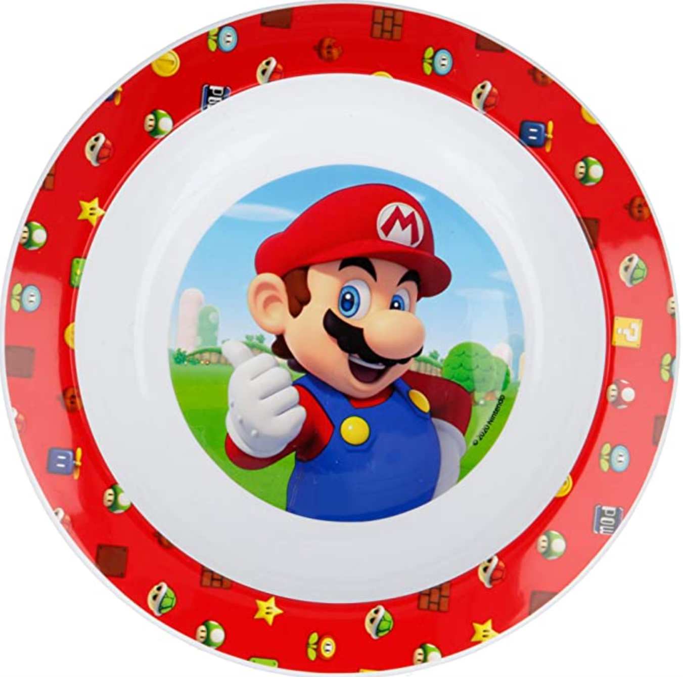 Bowl Infantil Apto Microondas Super Mario