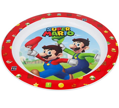 Plato Apto Microondas Super Mario