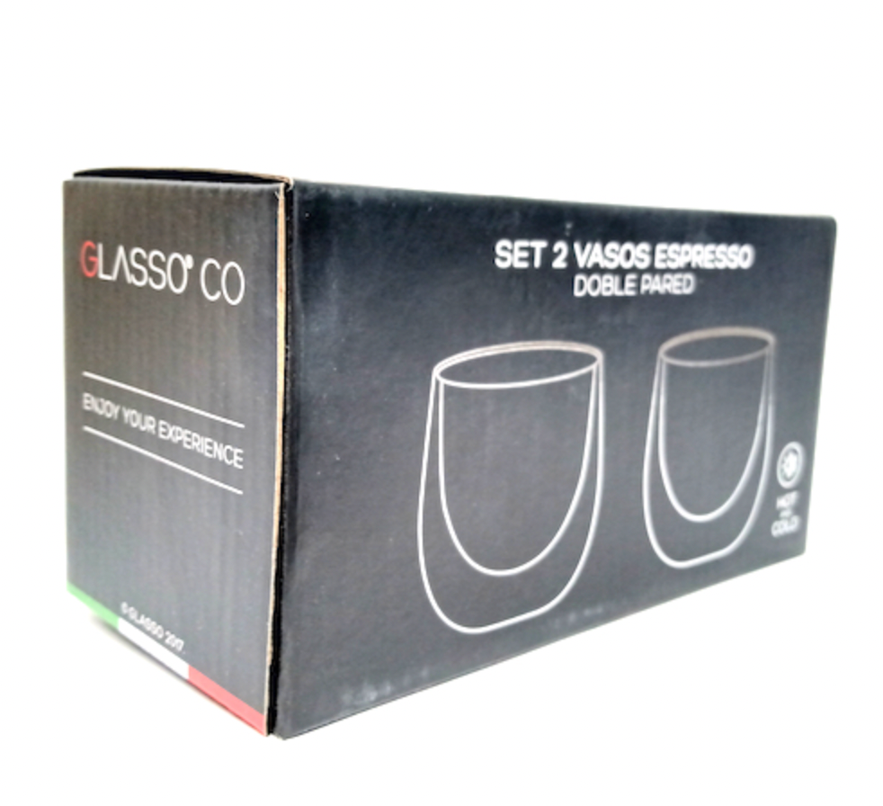 x Mayor Set 2 Espresso 90ml Glasso