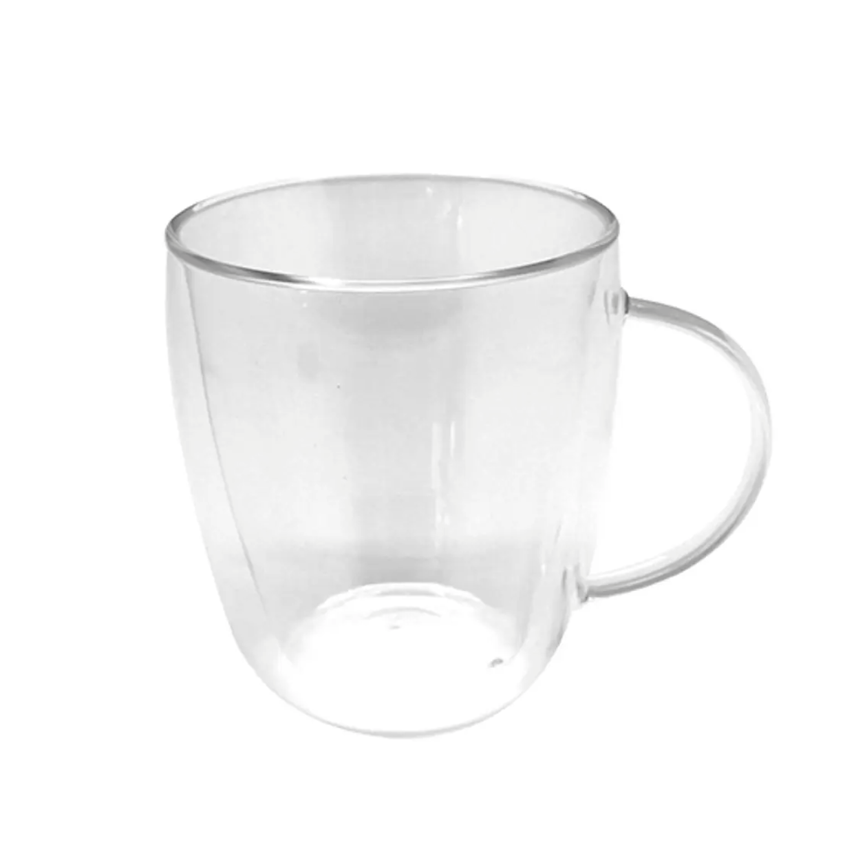 Tazon Vidrio Doble Pared 470 ml Glasso