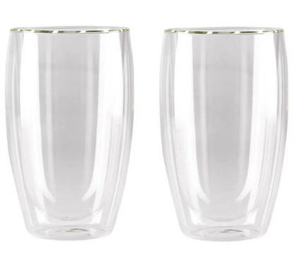 x Mayor Set 2 Vasos Latte 473ml Glasso