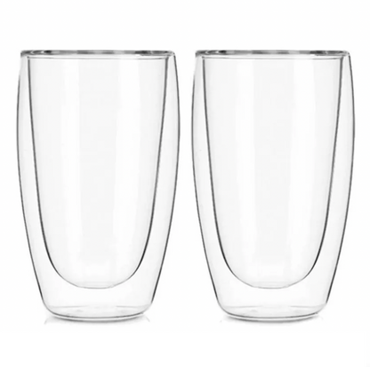 x Mayor Set 2 Vasos Latte 473ml Glasso