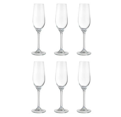 Set Copa De Champagne Cristal Glasso