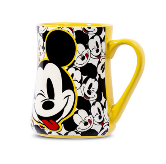 Tazon Grande Mickey 380ml Amarillo