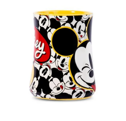 Tazon Grande Mickey 380ml Amarillo
