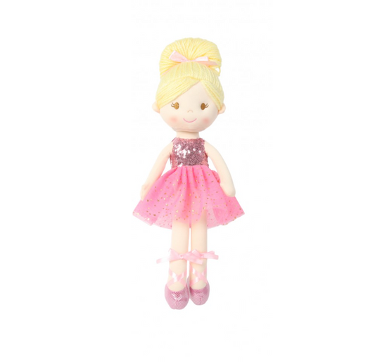 Muñeca Bailarina 40cm Rosa