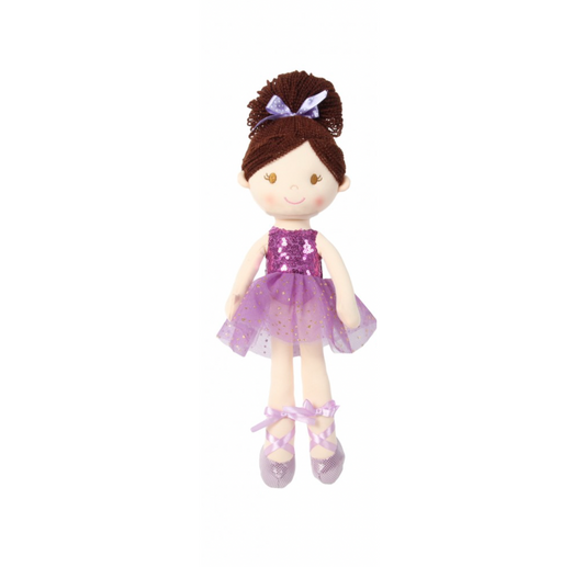 Muñeca Bailarina 40cm Violeta