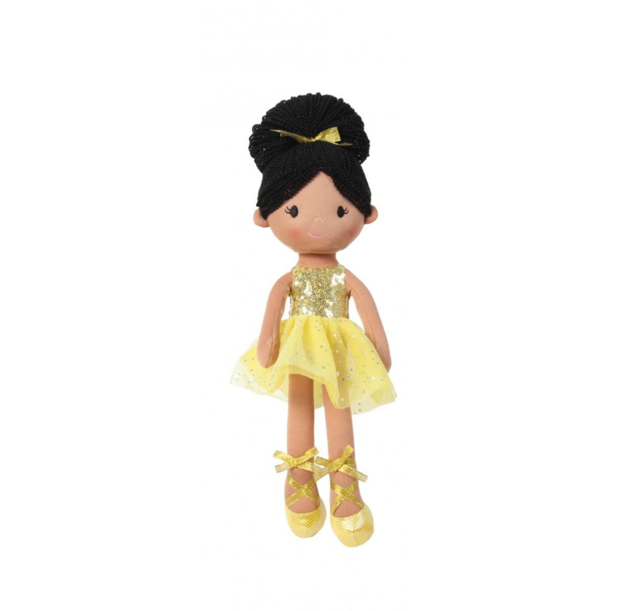 Muñeca Bailarina 40cm Dorado