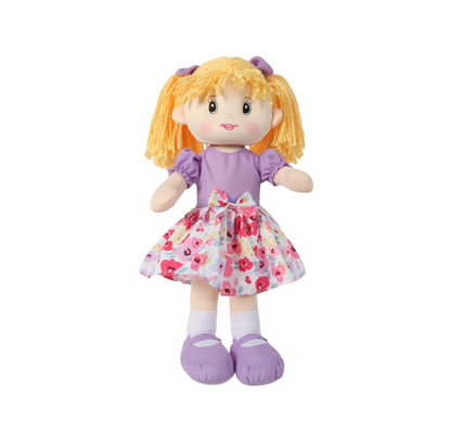 Muñeca Pepona Flores Musical Lila 44cm