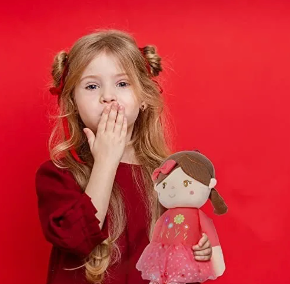 Muñeca Pepona Apego 50cm Coral