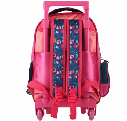 Mochila con Ruedas Lentejuelas Barbie