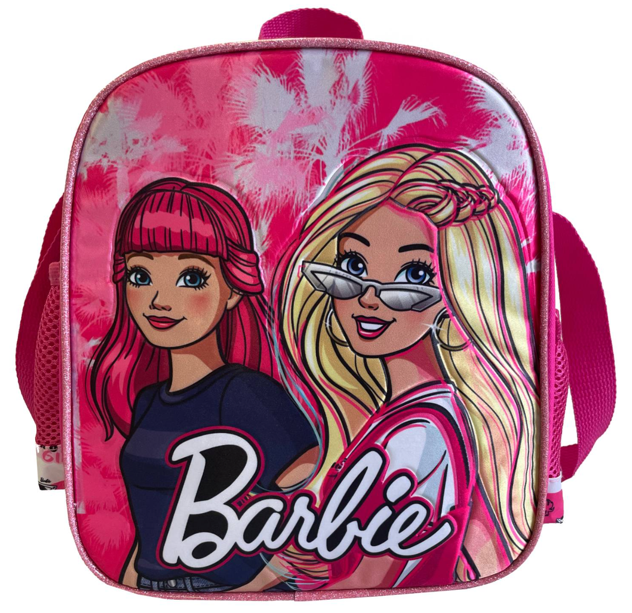 Lonchera Satin Barbie Fucsia