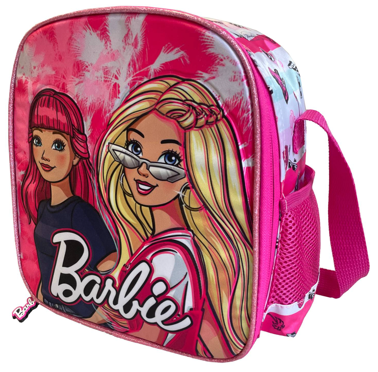 Lonchera Satin Barbie Fucsia