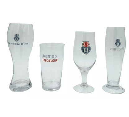 Set 4 Schoperos Collection U De Chile