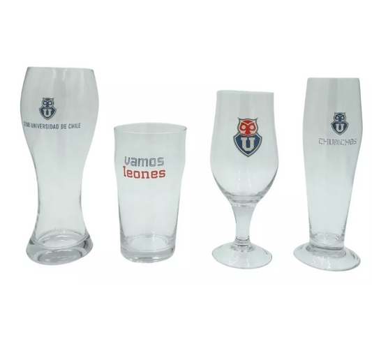 Set 4 Schoperos Collection U De Chile