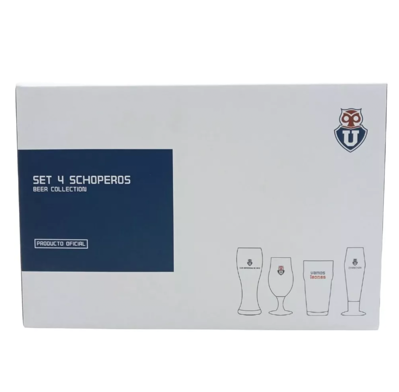 Set 4 Schoperos Collection U De Chile
