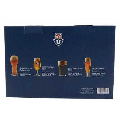 Set 4 Schoperos Collection U De Chile