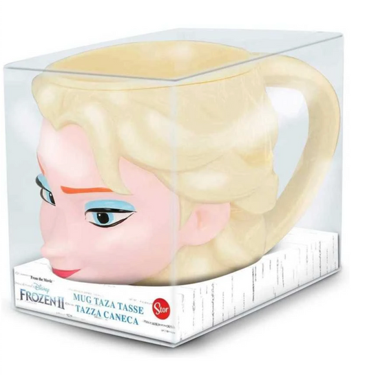 Tazon Ceramica 3D Frozen Elsa