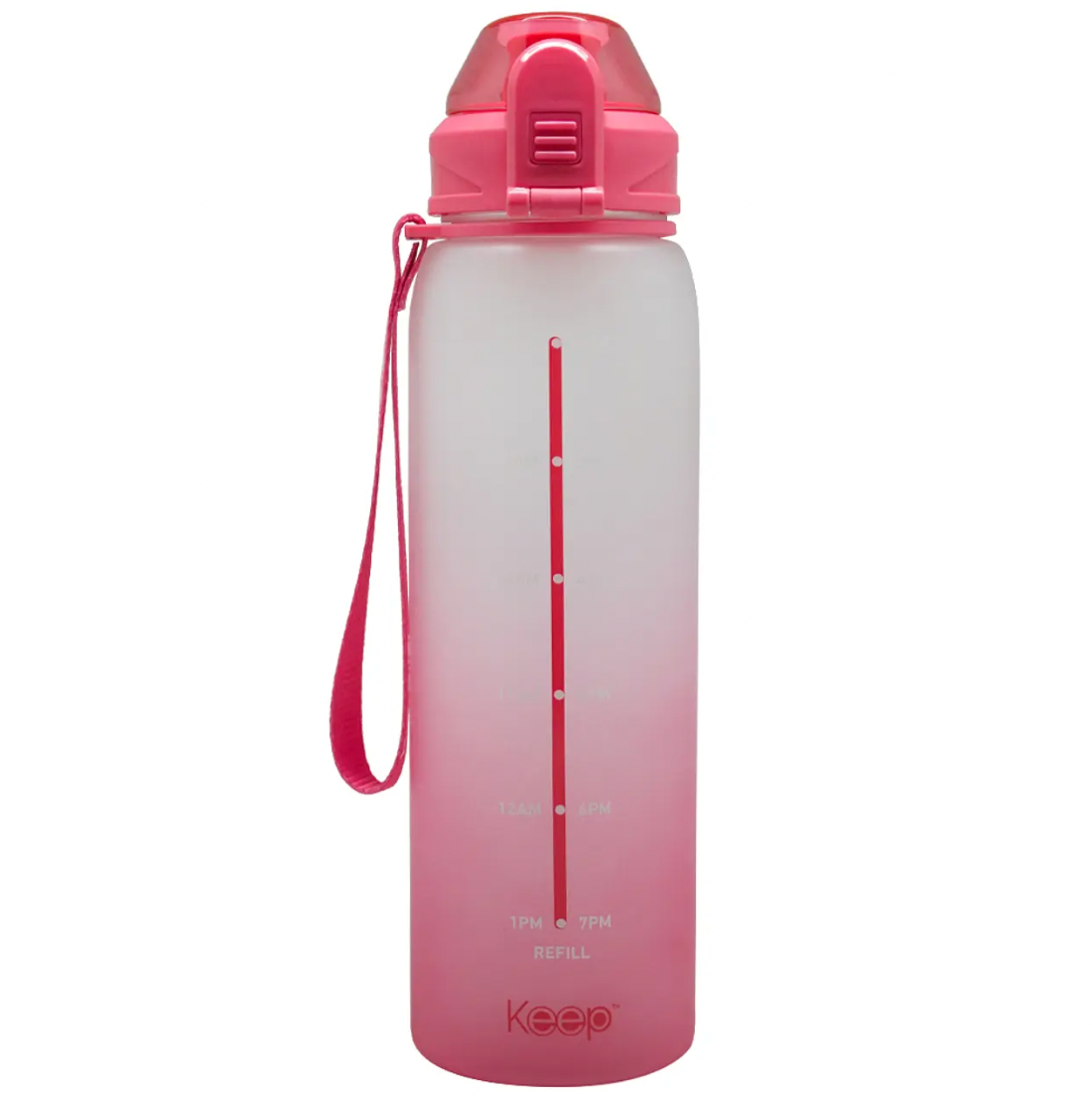 Botella Medidas Rubber 1 Litro Keep