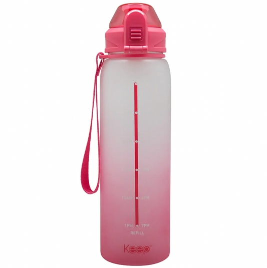 Botella Medidas Rubber 1 Litro Keep